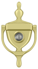 DELTANA Deltana DKV630U3 Door Knocker with Viewer Bright Brass