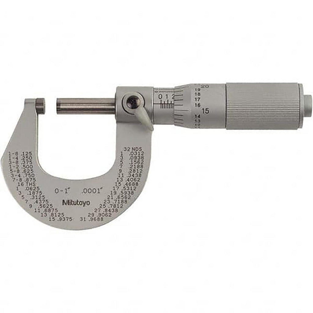 MITUTOYO Mitutoyo 102-329-10CAL Outside Micrometer Nist Calibrated