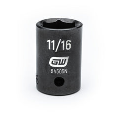 GEARWRENCH Gearwrench 84505N Impact Socket 1/2 in Drive 11/16 in 6-pt
