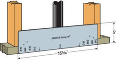 SIMPSON STRONG-TIE Simpson Strong Tie PSPN516Z Nail Protection Plate