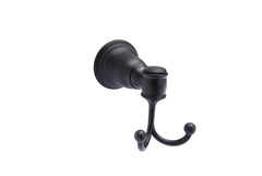 PAMEX Pamex BC10BL22 Double Robe Hook Matte Black