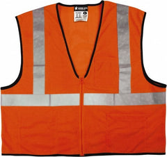 MCR SAFETY Mcr Safety VCL2MOZL High Visibility Safety Vest Large