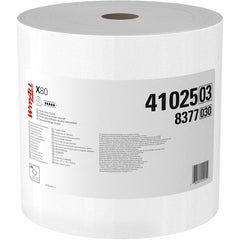 KIMBERLY-CLARK Kimberly-Clark KCC41025 Wypall PowerClean X80 heavy duty cloths (12.5 x 12.2 in / 475 count)