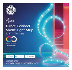 GE G E Lighting 93131731 Smart Led Strip 32 Ft Full Color