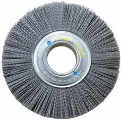 WEILER Weiler 97736 Wheel Brush 8 in Crimped Nylon 80 Grit