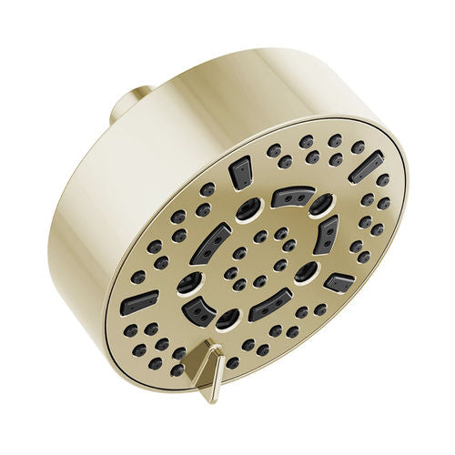 BRIZO Brizo 87292-PN-2.5 Linear Round H2Okinetic Multi-Function Wall Mount Shower Head 2.5 GPM (5 in)