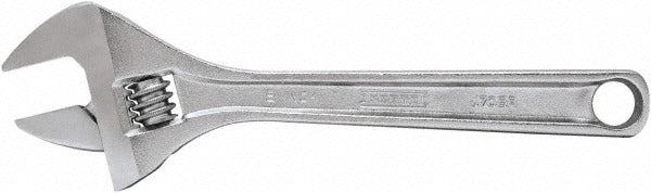 PROTO Proto J708A Adjustable Wrench 8 in Chrome Alloy Steel