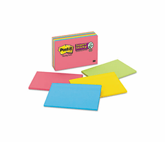 3M 3M MMM6445SSP Post-it Super Stick Notes 6 x 4 (8 pads / 360 sheets) 6445-SSP