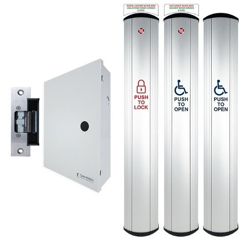 CAMDEN DOOR CONTROLS Camden Door Controls CX-WC17-PS Column Switch Restroom