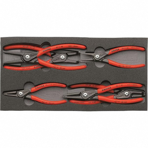 KNIPEX Knipex 00 20 01 V02 Circlip Snap-ring Plier Set 6 Pc