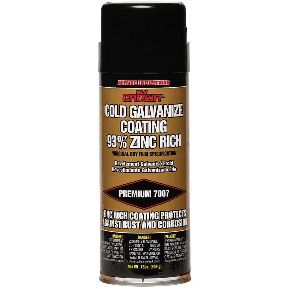 CROWN BOILER Crown 7007 Zinc Cold Galvanizing Compound 13 Oz Aerosol