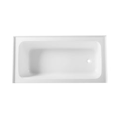 DAKOTA Dakota Plumbing Products UST-ALRC06SNW Alcove Bathtub