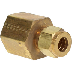 PARKER Parker 6FSC8N-B Compression Tube Connector 3/8 Od Fnpt Brass