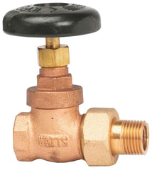 WATTS Watts 0067605 RA-1-SW Radiator Valve Straight 1/2 inch (110-133)
