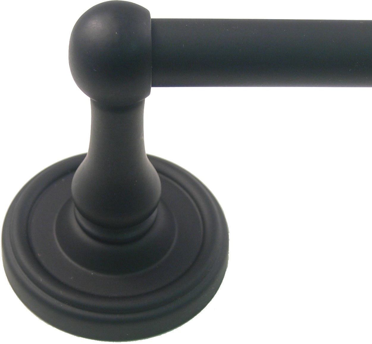 RUSTICWARE Rusticware 8218BLK Midtowne Towel Bar 18in Black