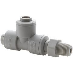 PARKER Parker A8MRS6-MG Male Swivel Run Tee 1/2 in Od 3/8 in Nptf