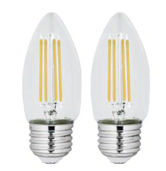 FEIT ELECTRIC Feit Electric BPETC60927CAFIL/2/RP Performance LED 5.5W (3.5 in H x 1.7 in D, 2 Pack) BPETC60927CAFIL/2/RP
