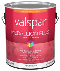 VALSPAR Valspar 028.0027004.007 Medallion Plus Exterior Paint & Primer Semi-Gloss (1 Gallon) 27004