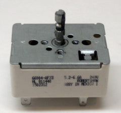 WHIRLPOOL Whirlpool 3149404 Range Infinite Switch 240V 5.2-6.6A (6-inch) WP3149404