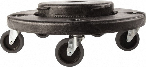 RUBBERMAID Rubbermaid FG264043BLA Quiet Dolly Brute Containers