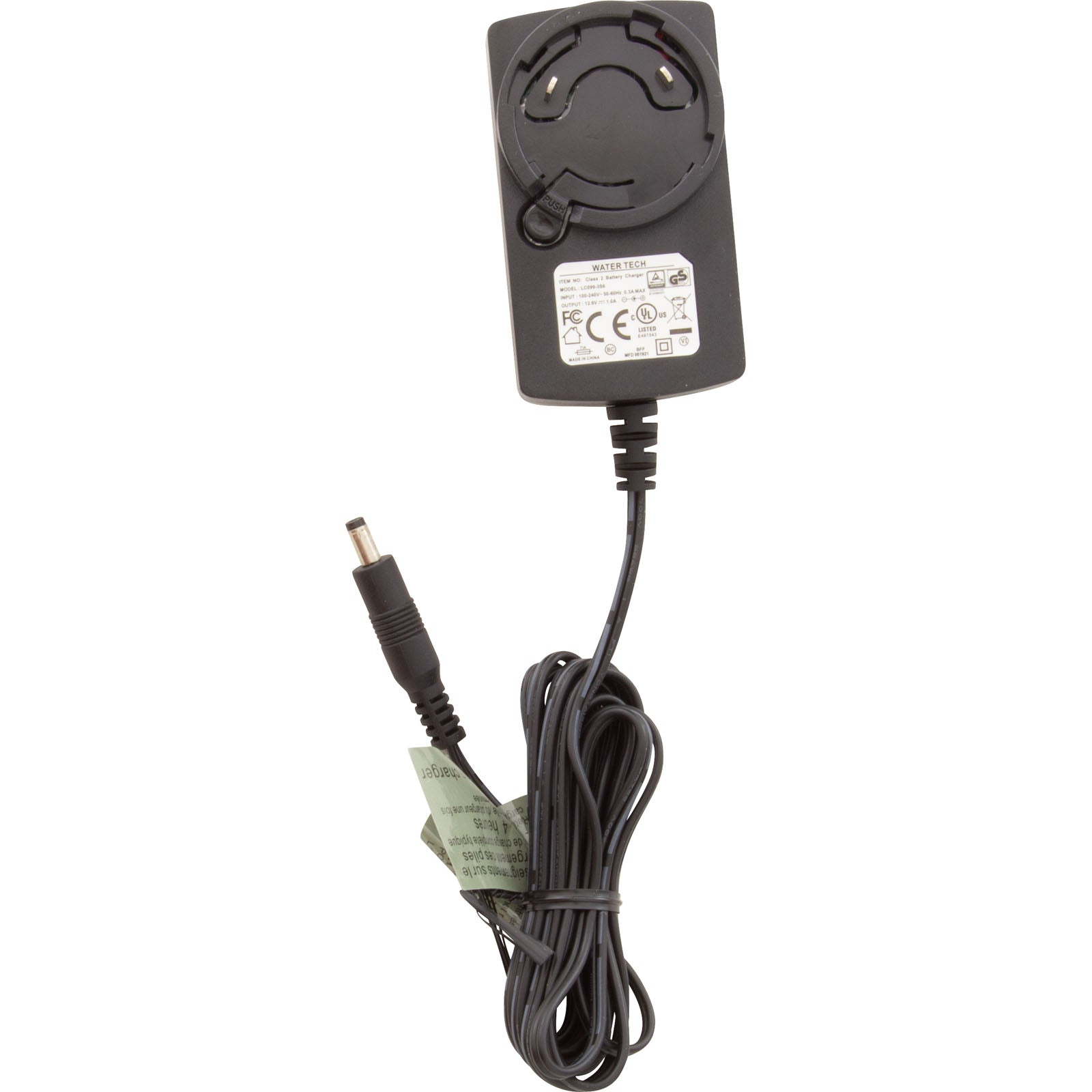 WATER TECH Water Tech LC099-3S6X099 Wall Charger for 11.1 V Lithium Motor Box