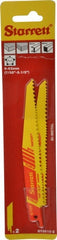 STARRETT Starrett 16989 Bi-metal Reciprocating Saw Blade 6 in