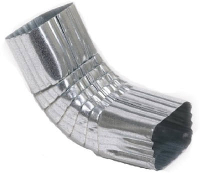 AMERIMAX Amerimax Home Products 29264 Galvanized Steel Front Elbow