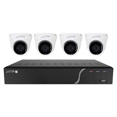 SPECO Speco ZIPWL4D1 4-channel Poe Nvr Kit 4 Turret Cameras