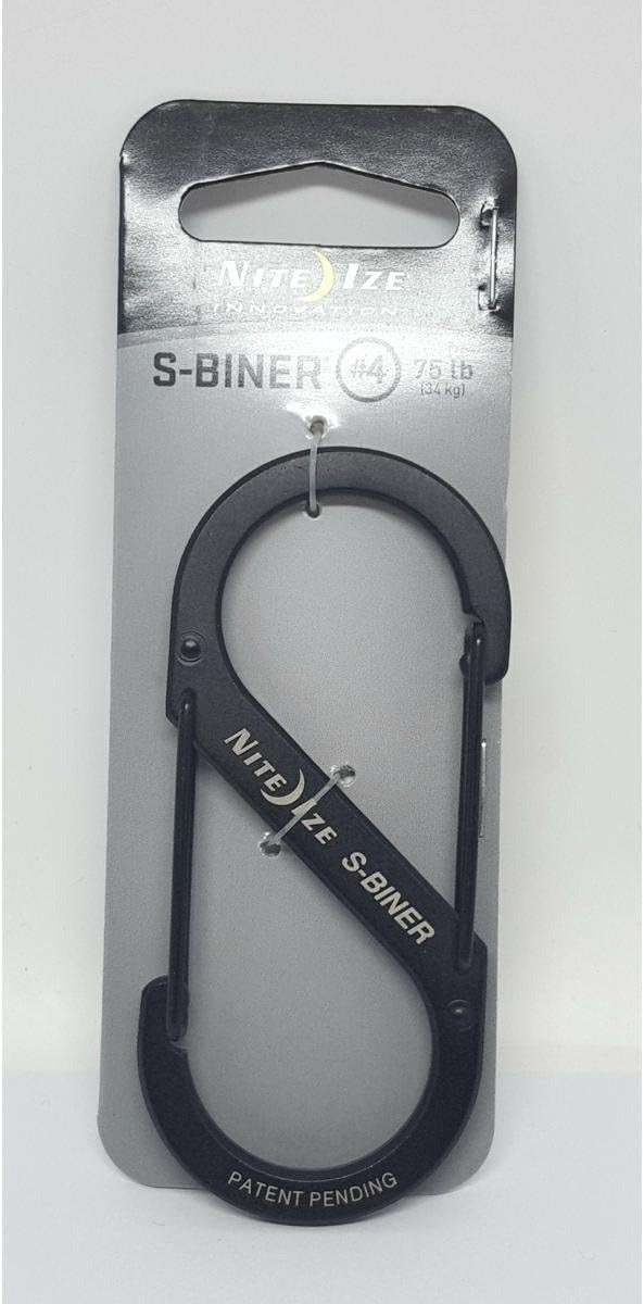NITE IZE Nite Ize SB3-03-01 S-Biner Size 3 25 lb Capacity (Each)