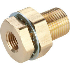 PARKER Parker 207ACBH-4 Anchor Coupling Brass 1/4in Nptf
