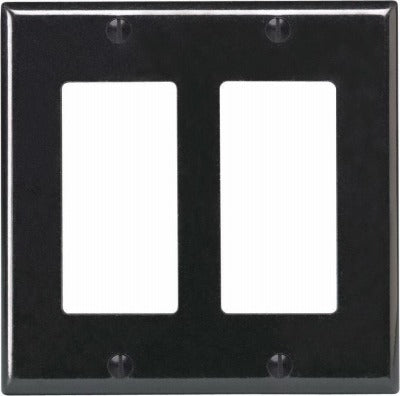LEVITON Leviton 004-80409-00E Double Rocker Gfci Wallplate 25 Pack