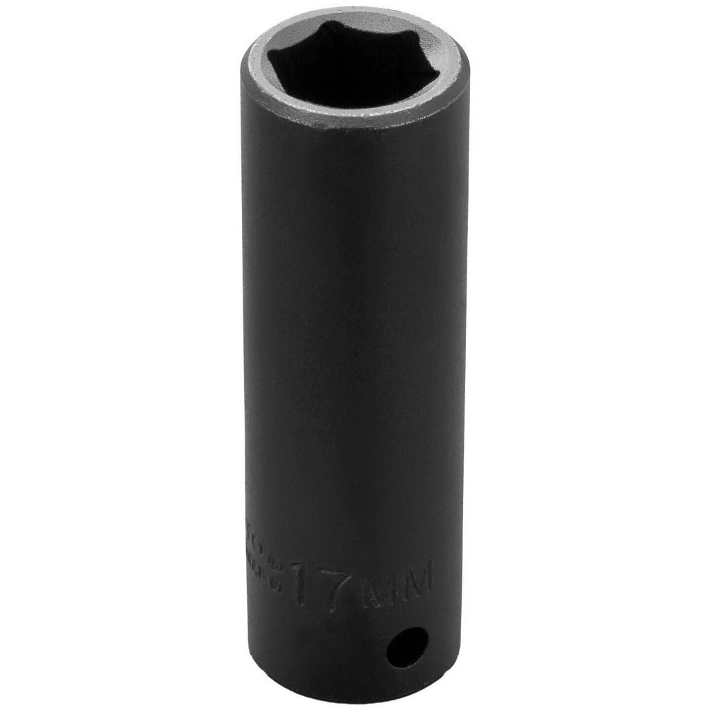 PROTO Proto J7317M Impact Socket 1/2 in Drive 17mm 6-point