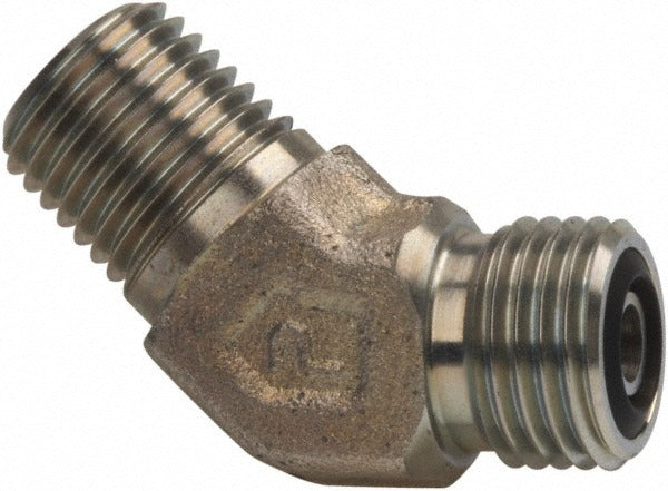 PARKER Parker 4-4 Vlo-s 45 Degree Male Elbow Orfs X Nptf