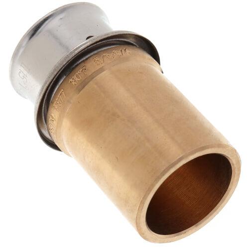 VIEGA Viega 87531 5/8 x 3/4 Press x FTG Bronze Reducing Street Adapter