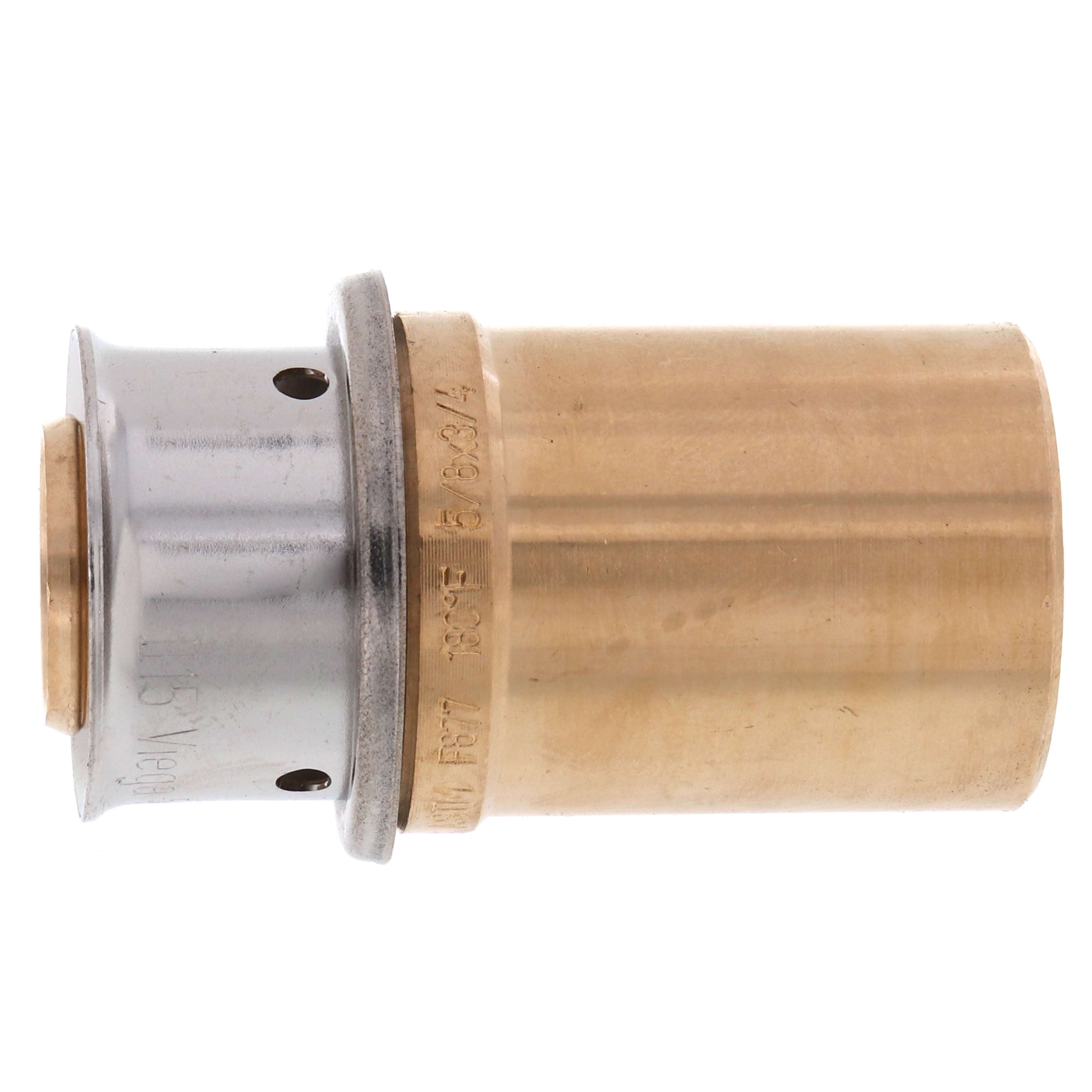 VIEGA Viega 87531 5/8 x 3/4 Press x FTG Bronze Reducing Street Adapter