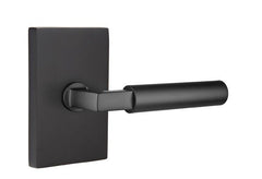 EMTEK Emtek 5112HECUS19RH Hercules Lever Passage Set Flat Black