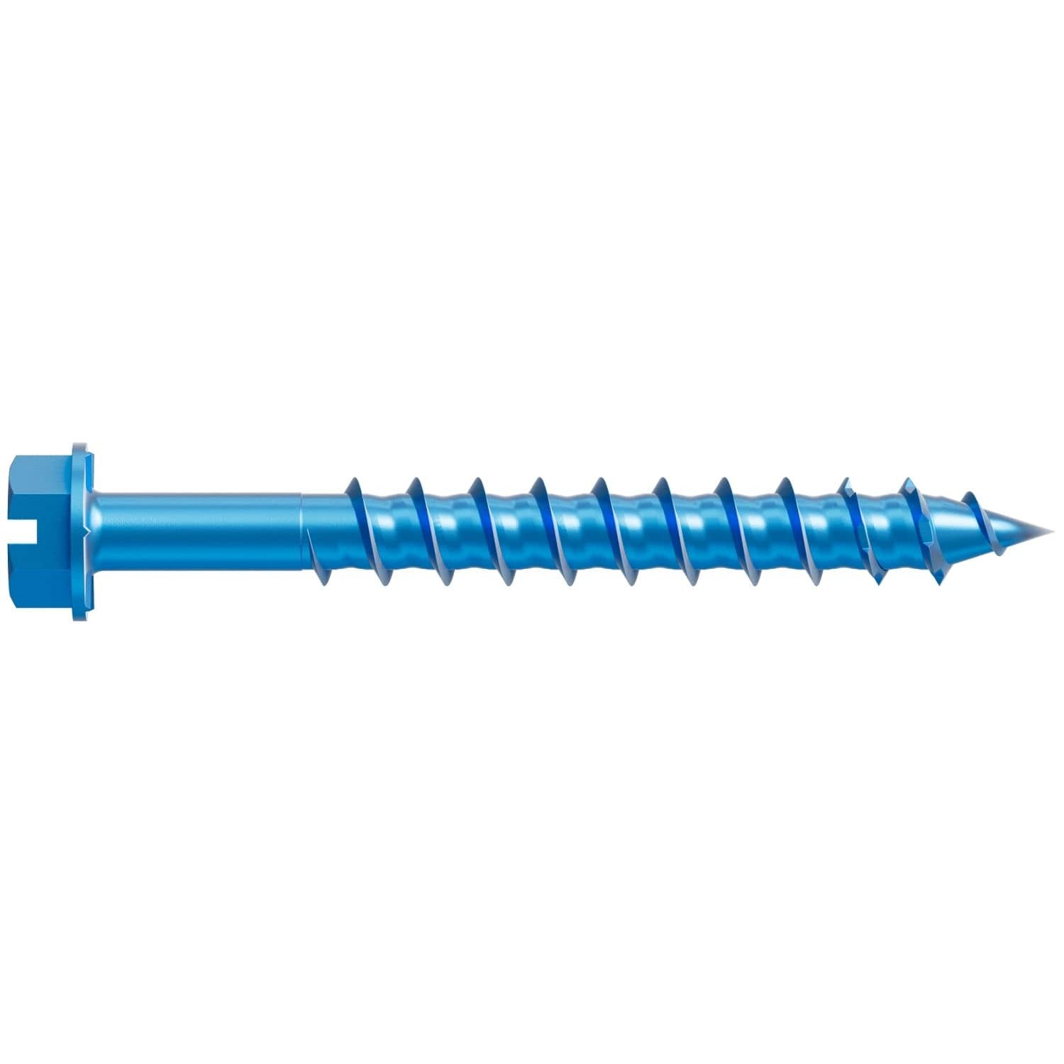 SIMPSON STRONG-TIE Simpson Strong-Tie TNT25214HC25 Titen Turbo hex head concrete anchor screw 1/4 in x 2-1/4 in (25 pack)
