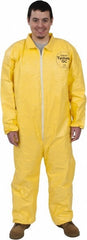 DUPONT Dupont QC120SYLLG001200 Disposable Coveralls Large 12-pack
