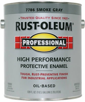 RUST-OLEUM Rust-oleum K7786-402 Enamel Paint Smoke Gray 1 Gallon