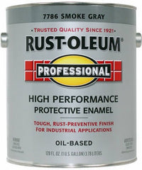 RUST-OLEUM Rust-oleum K7786-402 Enamel Paint Smoke Gray 1 Gallon