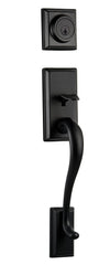 KWIKSET Kwikset 802HELIP-514 Hawthorne Dummy Handleset Matte Black