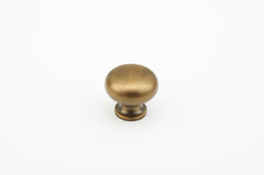 SCHAUB Schaub 706-AB Cabinet Knob Antique Brass Traditional
