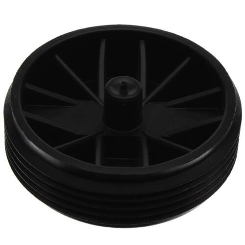 SIOUX CHIEF Sioux Chief 879-25 Plug PP Blk 2-1/2 Sltd W/Insert