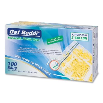 GET REDDI GFRZIP-2GAL RESTAURANT SUPPLIES