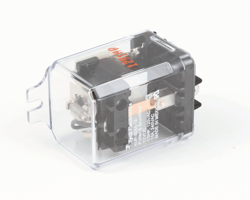 CLEVELAND Cleveland KE50753-7 Relay SPDT 10A 12VDC (1 Each) CLEKE50753-7