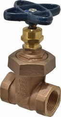 NIBCO Nibco NL1T00A Gate Valve 1 Inch Threaded Bronze