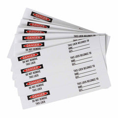 BRADY Brady 121448 Danger Safety Label 5x0.75 in Vinyl 40-pack