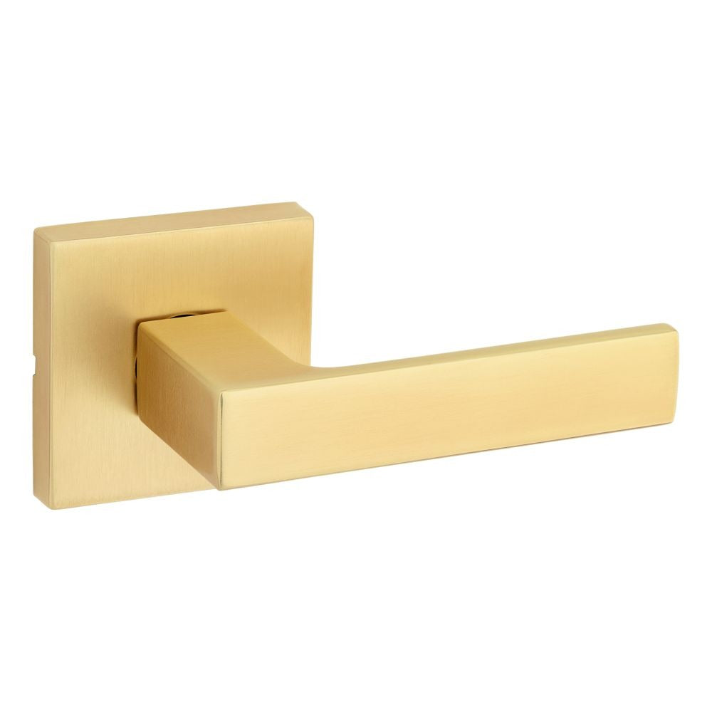 KWIKSET Kwikset 720SALSQT-4 Singapore Lever Passage Lock Satin Brass