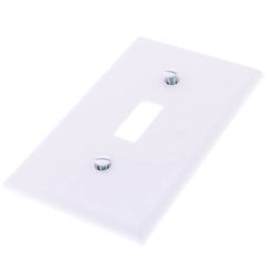 Leviton 88001 1-Gang Toggle Device Switch Wallplate Standard Size