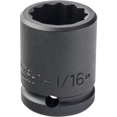 PROTO Proto J07517T Impact Socket 3/4 in Drive 1-1/16 in 12-pt